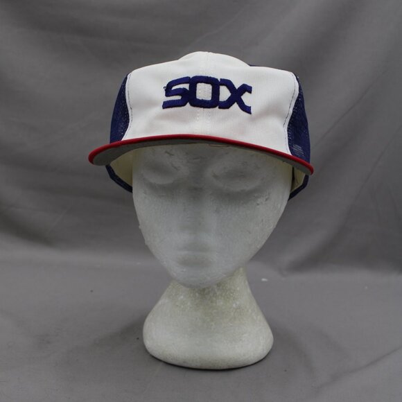 Chicago White Sox Hat (VTG) - 1980s Trucker Hat by Annco - Adult Snapback - Picture 3 of 8